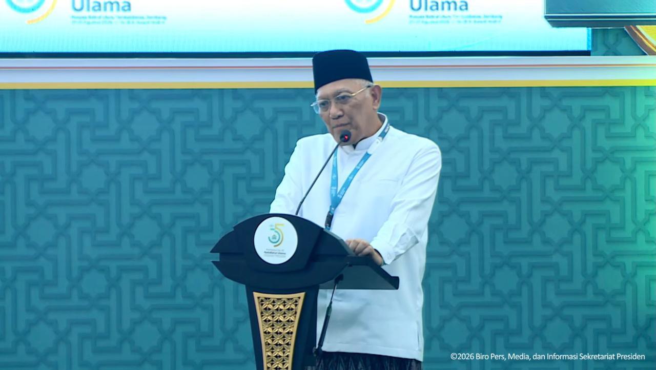 Penutupan Muktamar NU ke-35, Gus Kikin Sampaikan Sambutan Perdana