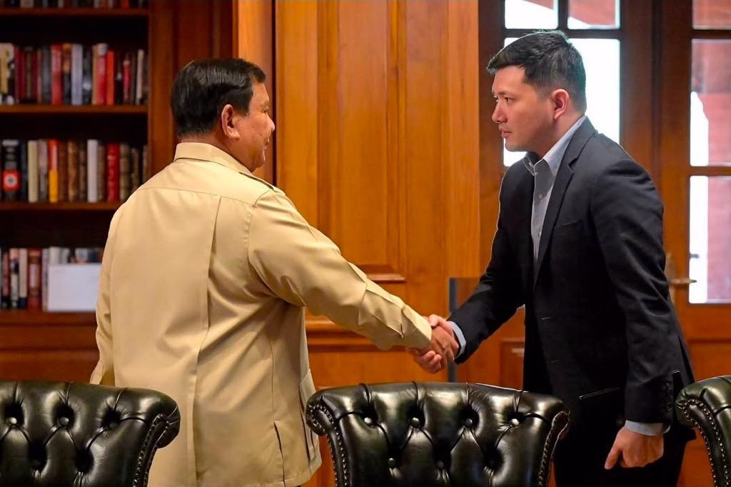 Prabowo Terima Dubes Amerika Serikat untuk ASEAN di Hambalang, Bahas Kerja Sama Strategis