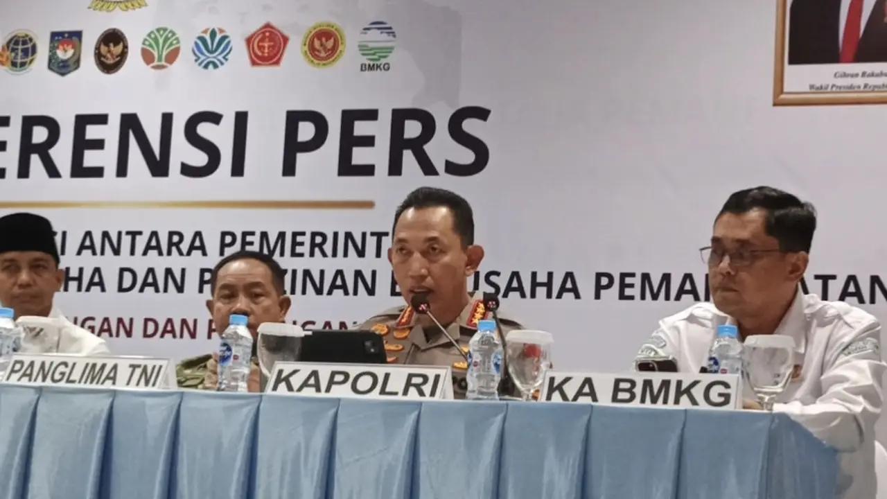 Polri Tetapkan 138 Tersangka Karhutla, Termasuk Korporasi dan Perusahaan yang Terlibat
