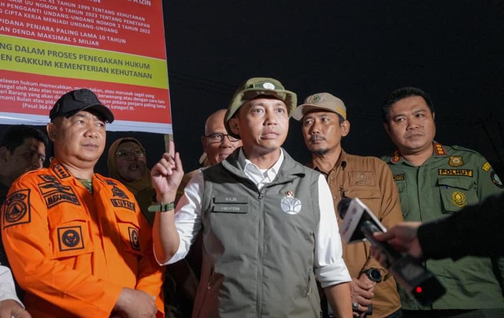 Pemerintah Segel 2.400 Hektare Lahan Bekas Karhutla Sawit di Kalbar