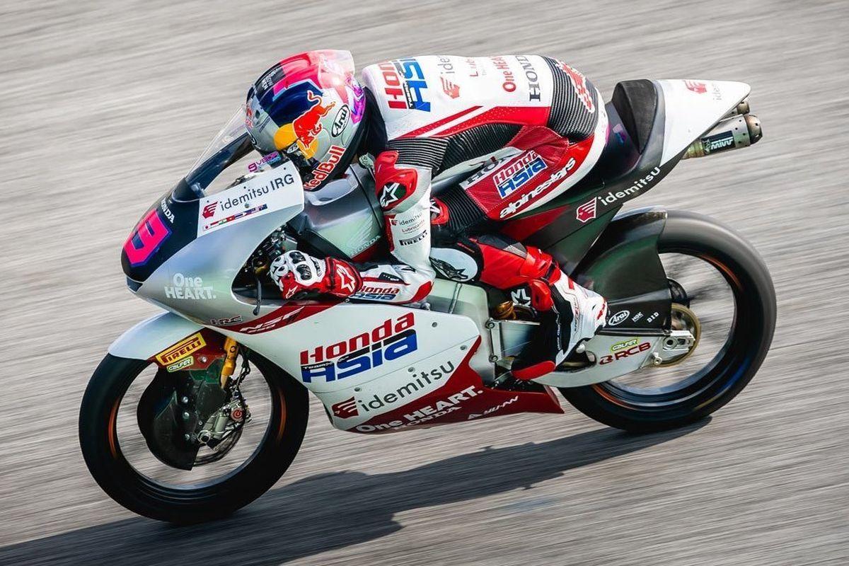 Veda Ega Pratama Finis P18 di Moto3 San Marino. Kembali Tanpa Poin