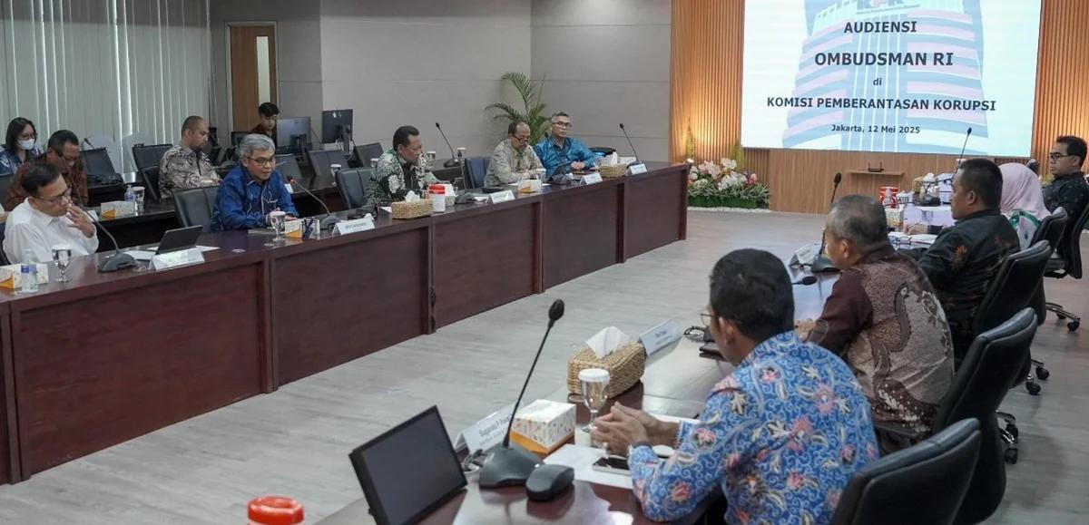 KPK dan Ombudsman RI Sepakat Perkuat Kerjasama dalam Pelayanan Publik untuk Cegah Korupsi