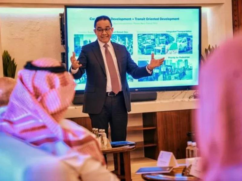 Anies Jadi Penasihat Kota Riyadh, Jakarta Diakui sebagai Model Transportasi Dunia