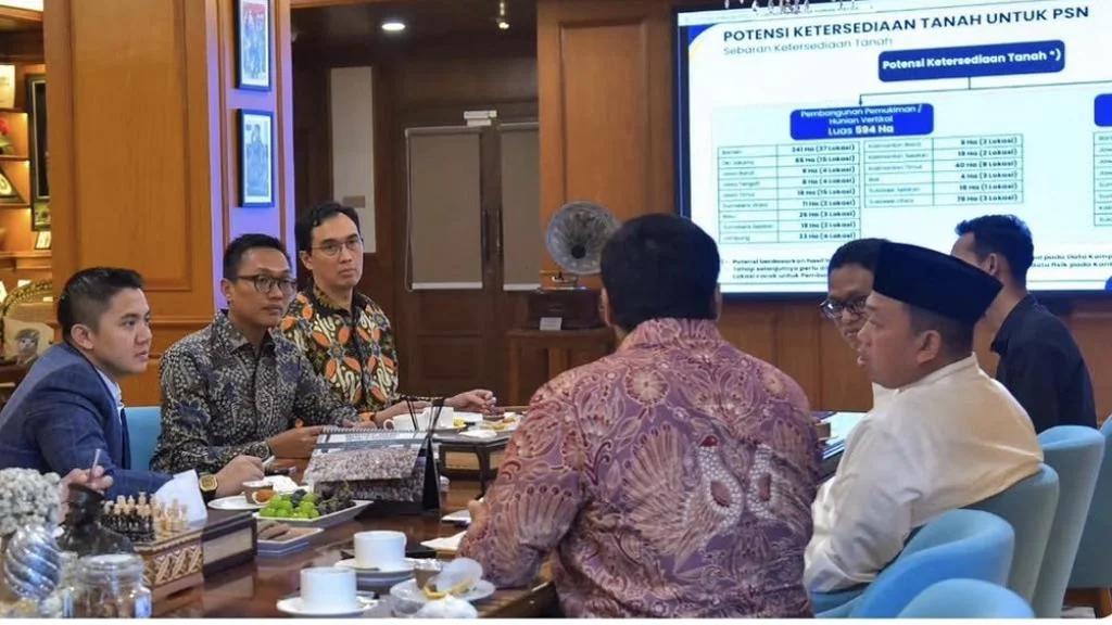Seskab Pimpin Rapat Lintas Sektoral, Kebut Ketersediaan Tanah demi Program Strategis Pemerintah