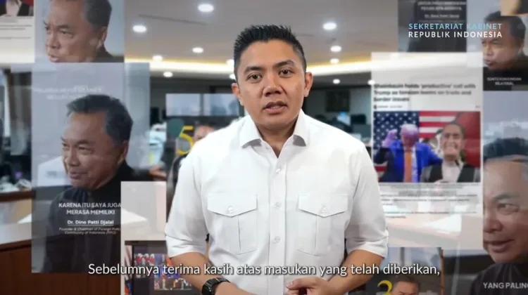 Respons Masukan dari Dino Patti Djalal, Seskab Tegaskan Capaian Diplomasi Luar Negeri oleh Presiden Prabowo