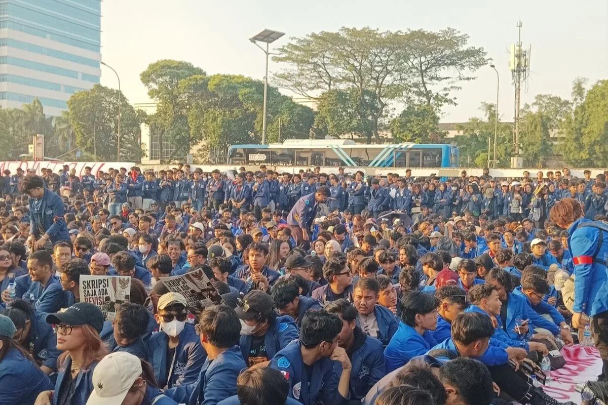 Aksi Unjuk Rasa Kembali Warnai Ibu Kota Hari Ini, Warga Diminta Hindari Kawasan Ini