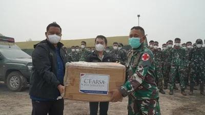 Bantu Satgas Karhutla, CTARSA Foundation Salurkan 8.000 Masker