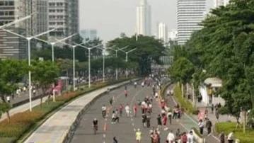 Polemik CFD Sabtu dan Minggu di Jalan Protokol Jakarta