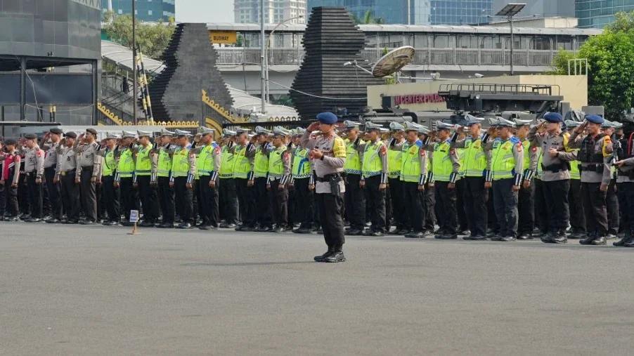 Jelang Indonesia vs Singapura, Polri Siagakan 3.852 Personel di GBK