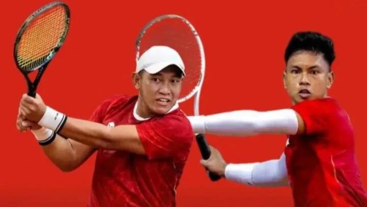 Lucky/Gunawan Kandas, Indonesia Masih Berpeluang Raih Medali Tenis