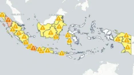 BMKG Prediksi Hujan di Sumatera dan Kalimantan Hari Ini, Sejumlah Wilayah Waspada