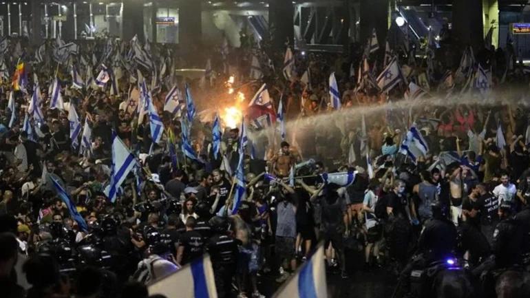Demo Anti-Pemerintah Pecah Jelang Pemilu Israel, Netanyahu Didesak Bertanggung Jawab