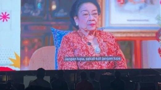 Jelang Sumpah Pemuda, Megawati Minta Anak Muda Berani Suarakan Kebenaran