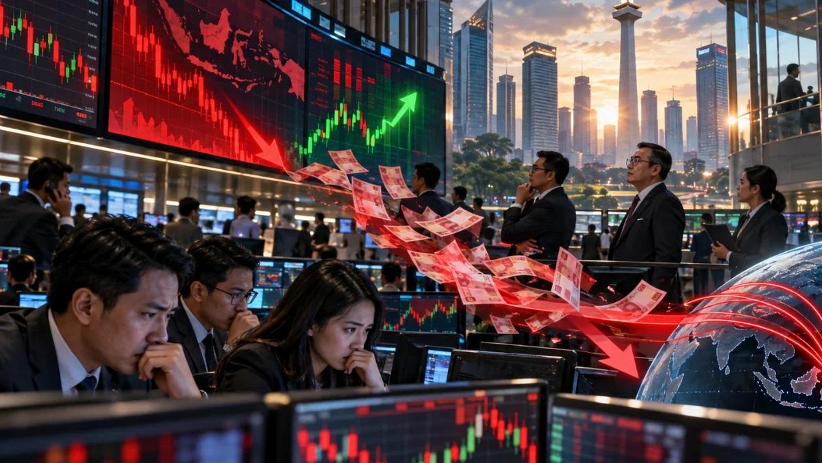 IHSG Bergejolak, Pihak Asing Jual Saham RI! BI Ungkap Fakta Lain soal Arus Modal
