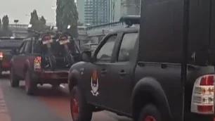 Jelang Demo BEM UI, Kendaraan Taktis Terlihat Bergerak di Semanggi–Senayan