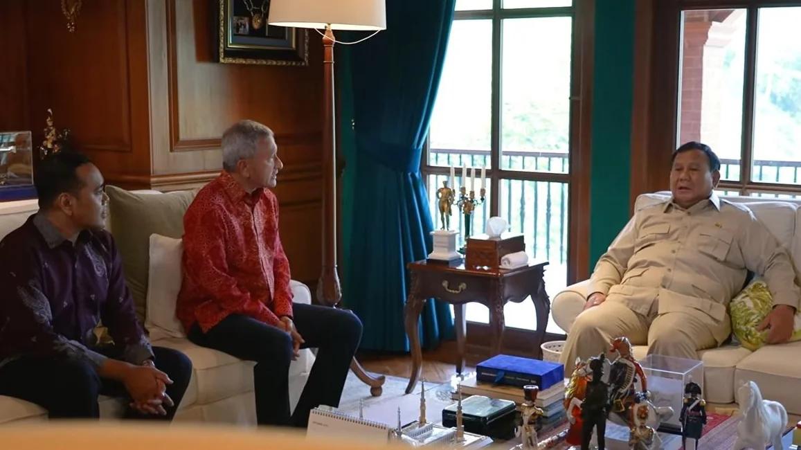 Prabowo Terima Menlu Singapura di Hambalang, Ada Apa di Balik Pertemuan Tertutup?