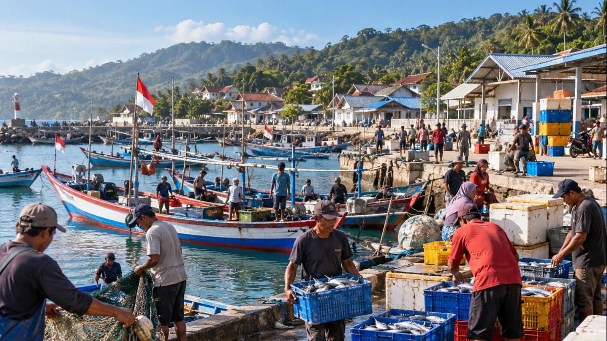KKP Siapkan 1.000 Titik Kampung Nelayan Merah Putih pada 2027, Survei Libatkan 3.500 Peserta