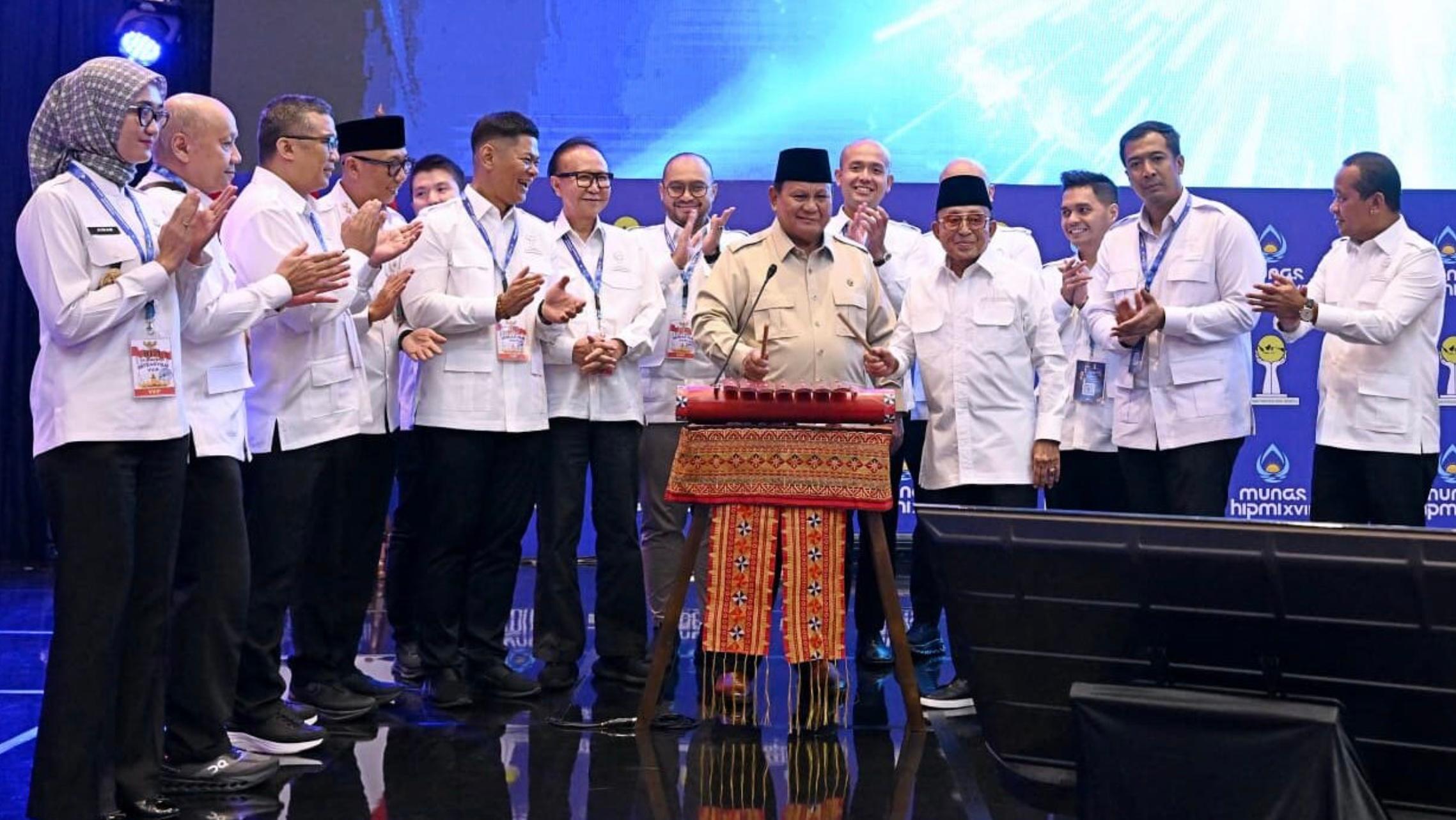 Resmi Buka Munas XVIII HIPMI, Presiden Prabowo Tegaskan Nasionalisme sebagai Fondasi Kemajuan Ekonomi