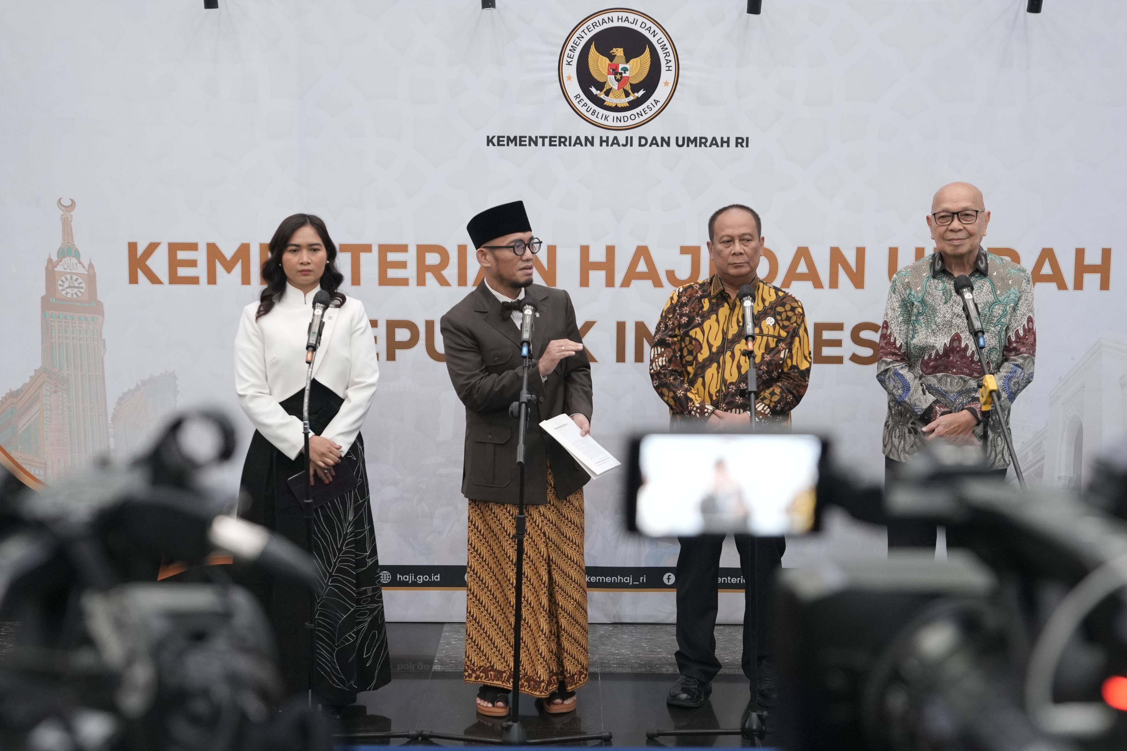 Bentuk Task Force untuk Optimalisasi Penerbangan Haji, Kemenhaj Perkuat Ekonomi Haji dan Pariwisata Indonesia